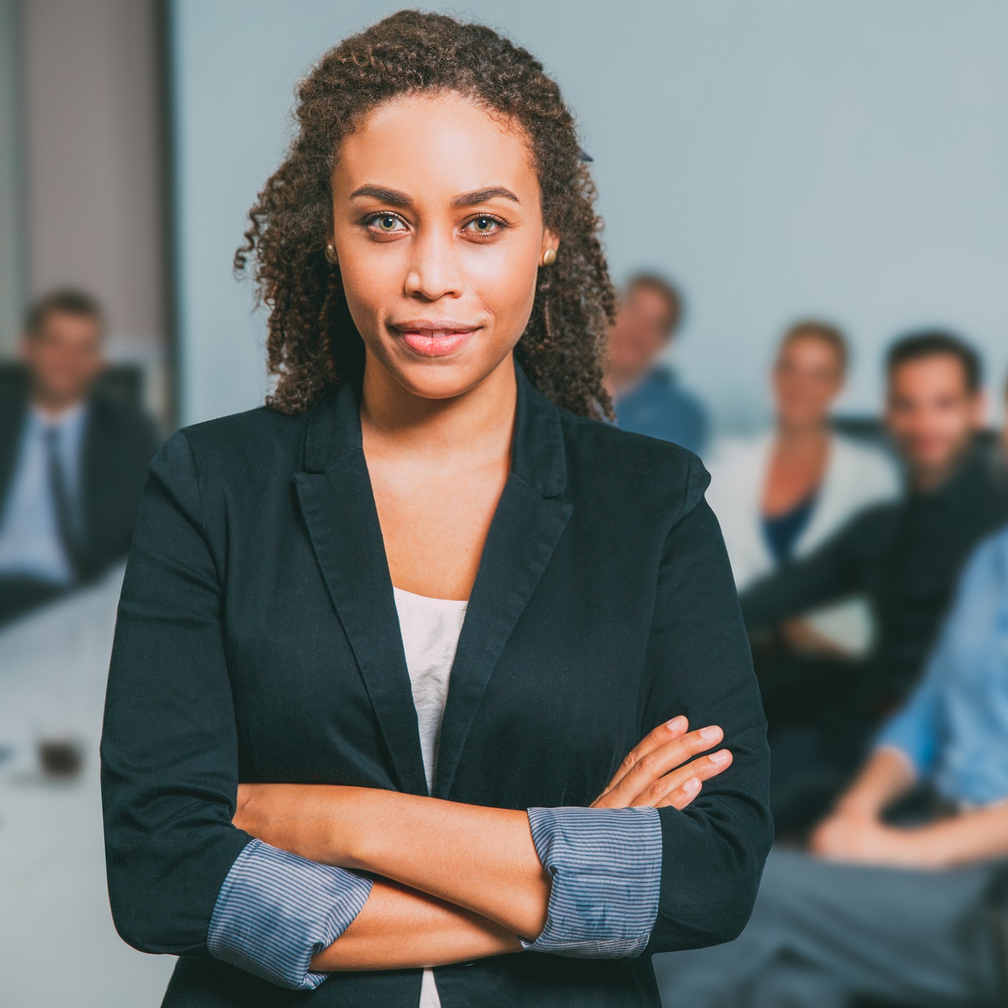 Successful Female Executive Manager